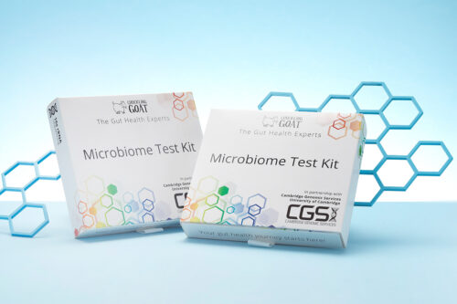 Chuckling Goat's Gut Microbiome Test Kits.