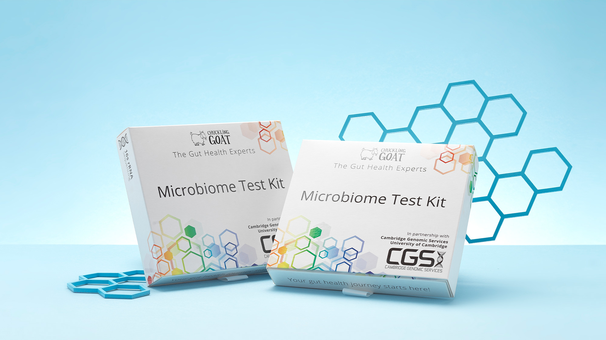 Gut Microbiome Test Kit from Chuckling Goat