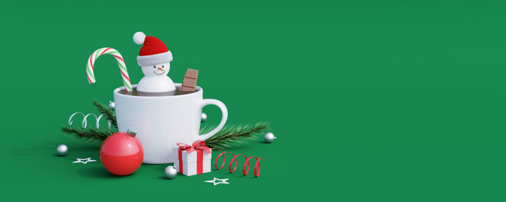 A Christmas hug in a mug: orange cinnamon spiced tea