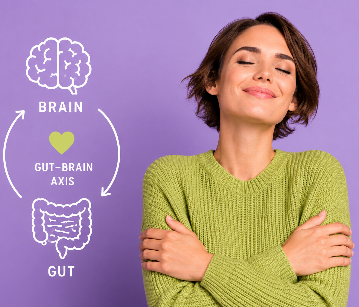 confident, gut-brain axis