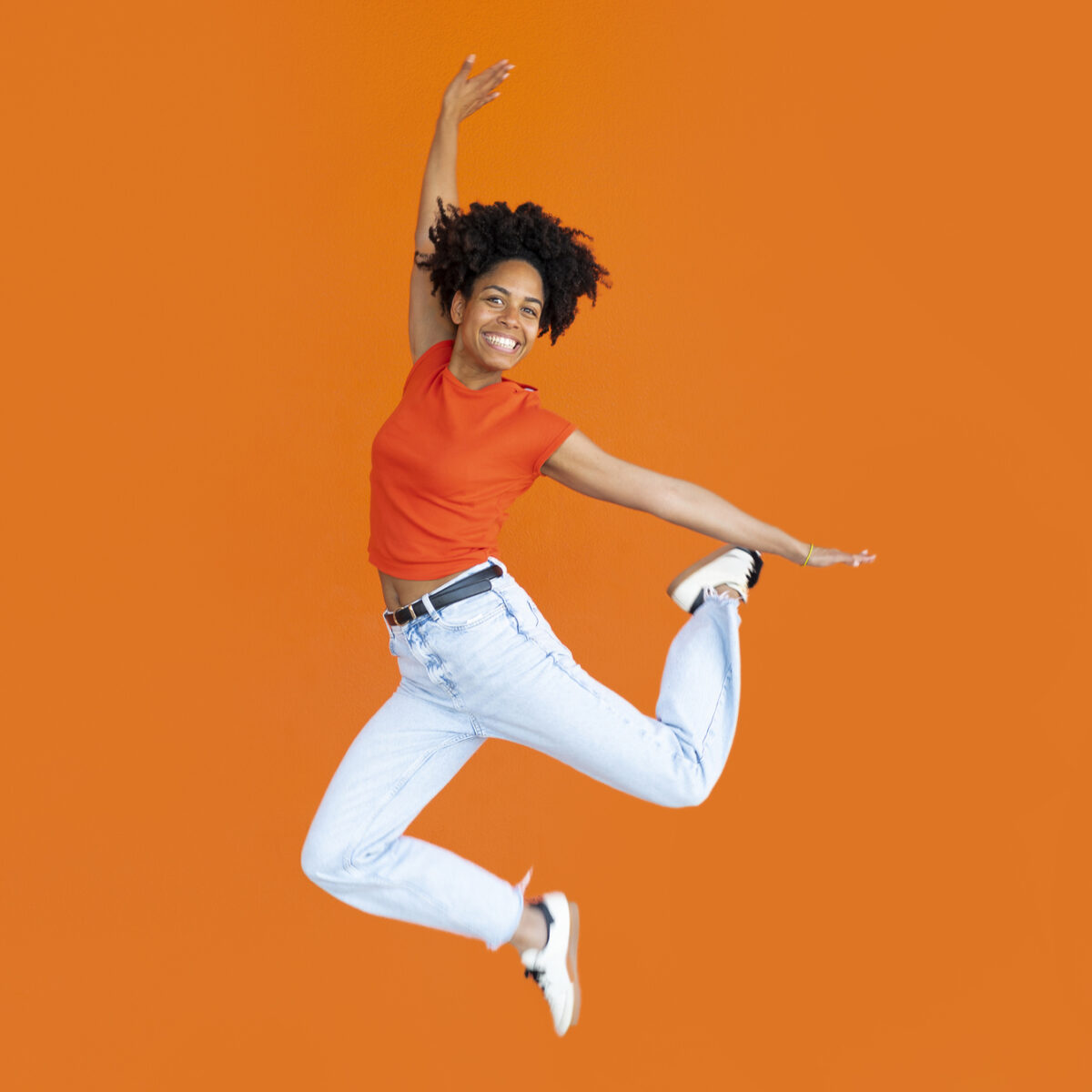 energy, energy levels, boost, happy young woman, energetic