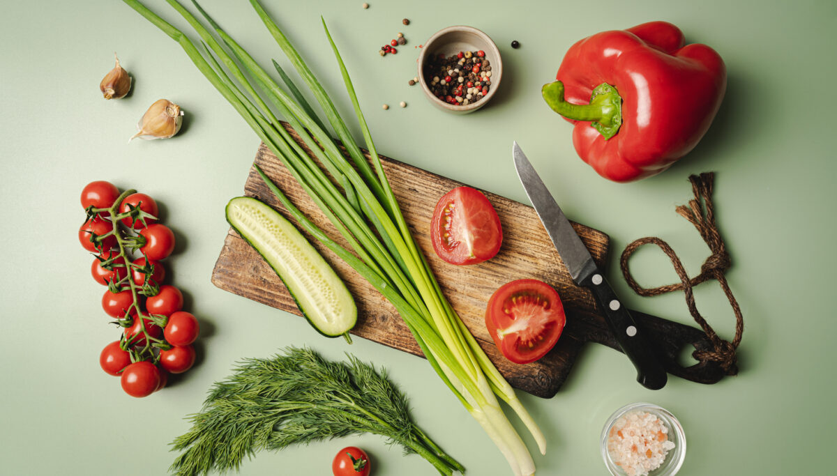 Summer recipe, healthy food for summer