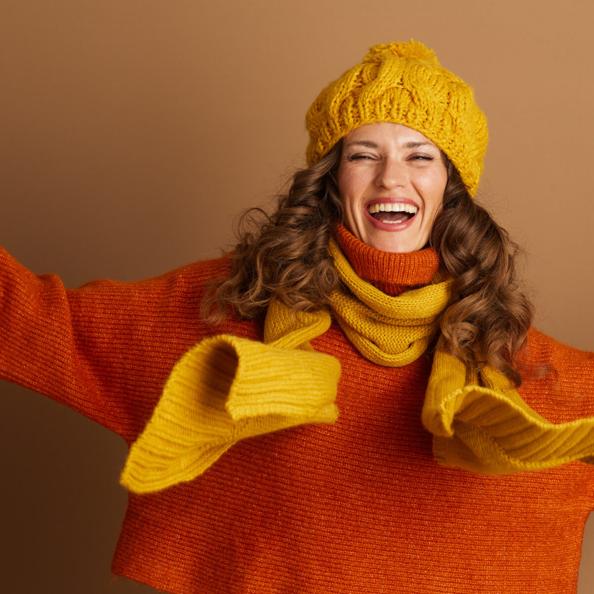 Hygge concept, cosy autumn